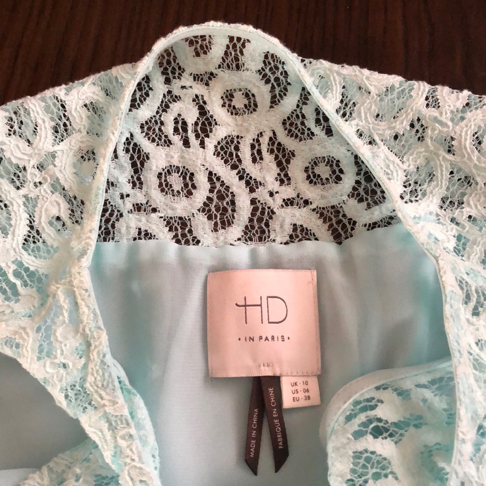 Anthropologie sleeveless dress in mint - Picture 7 of 8